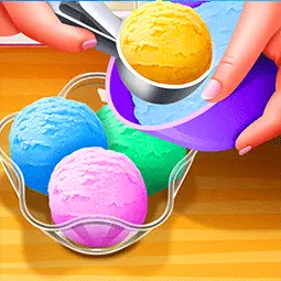 Colorful Ice Cream Shop - Fun Cooking & Management Game