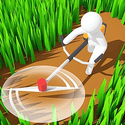 Crazy Excavator - 3D Idle Mowing & Collect Game